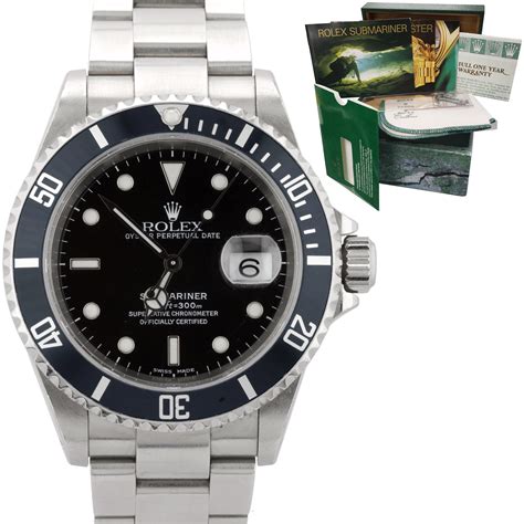 how much was a rolex submariner in 2000|used Rolex Submariner stainless steel.